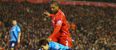 Vine: Glen Johnson gives Liverpool a badly-needed win with a very brave header against Stoke