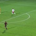 Video: German Under 20 keeper nutmegs Polish striker