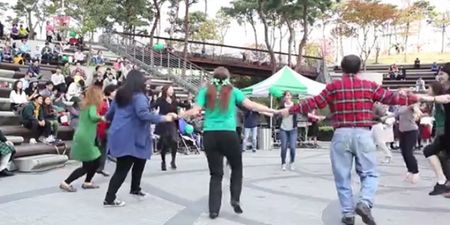 Video: The Irish take over Seoul in South Korea with a brilliant, big ceilidh