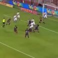 Video: Argentinian goal-mouth scramble leads to one of the scrappiest goals ever