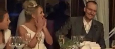 Video: Best man stings his Arsenal-supporting brother with fantastic Arsene Wenger prank during wedding speech (Slightly NSFW)