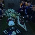 Pic: Kerry club honour the memory of late teammate by visiting his grave after county title win