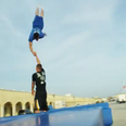 Video: What these guys can do on a trampoline is pretty amazing