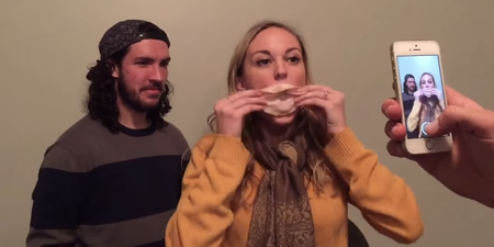 Vine: This woman has a seriously surprising talent when it comes to eating sliced turkey