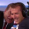 Video: Jeff Stelling loses his microphone celebrating a Hartlepool goal on Soccer Saturday