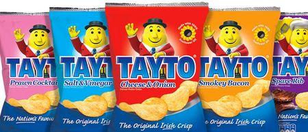 PIC: There were packets of Tayto crisps available for fans at a Dara O’Briain gig in Sydney Opera House