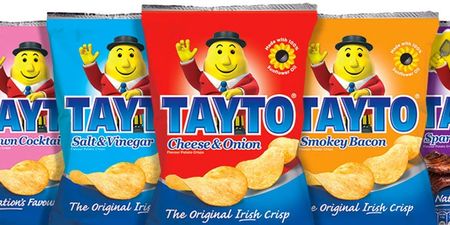 PIC: There were packets of Tayto crisps available for fans at a Dara O’Briain gig in Sydney Opera House