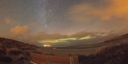 These images of the Aurora Borealis from Donegal last night are just marvellous
