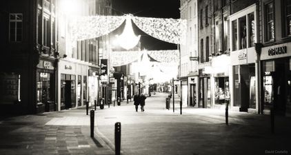 Pic: This photo of Grafton Street on Christmas night is a late contender for picture of the year