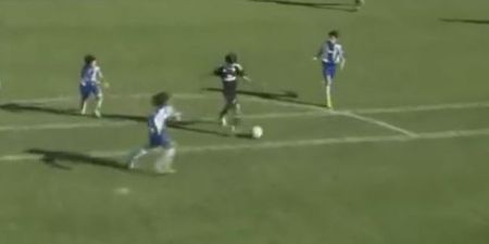 Video: Zinedine Zidane would be proud of this goal his 12-year-old son scored for Real Madrid