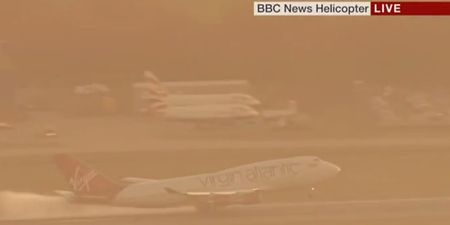 Video: Footage shows Virgin Atlantic plane making emergency landing at Gatwick Airport
