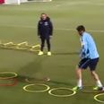 Video: Fernando Torres’ first training session back with Atletico Madrid didn’t exactly go to plan
