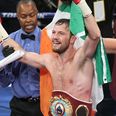 Vine: Returning World Champion Andy Lee gets an amazing reception from his adoring fans in Shannon