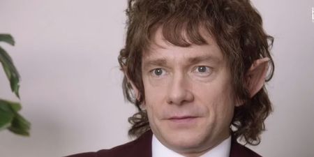 Video: The Hobbit meets The Office as Martin Freeman goes back to his roots