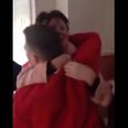 Irishman home from Australia after 2 years, dresses as Santa to surprise his mam