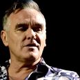 PIC: Morrissey was pulling pints in Dublin on Thursday evening