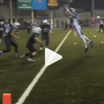 Vine: High school quarterback scores amazing front-flip touchdown