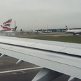 Video: Traffic is building up on Heathrow’s runways following closure of London’s airspace