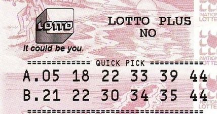 Pic: Irish guy gets the worst numbers EVER for Saturday’s lotto draw