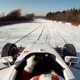 Video: Driving a single seater around the Nurburgring in snow looks like great craic