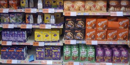 Christmas isn’t even over yet and they’re selling Easter Eggs in Ballina