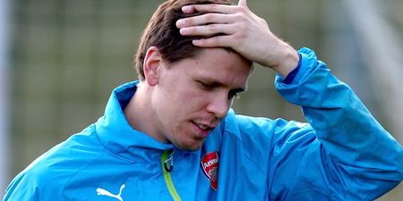 Wojciech Szczesny hit with massive fine for smoking in the showers after Arsenal’s defeat to Southampton