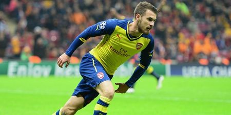 Not surprisingly, Aaron Ramsey wins the vote for UEFA Champions League Matchday Six Goal of the Week
