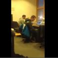 Video: DCU students perform a class library prank on their mate by using this cheesy 90’s song