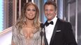 Video: Jeremy Renner couldn’t help but make a joke about Jennifer Lopez’s boobs last night
