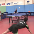Video: This is the most incredible table tennis shot you’ll see today