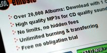 Bad news if you’re in Ireland and are into illegally downloading music