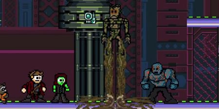 Guardians Of The Galaxy. 8-bit. What’s not to love about this?