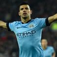 PIC: Manchester City striker Sergio Aguero with a lovely gesture to a fan that lost his father