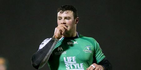 PIC: Robbie Henshaw had a great response to thugs who broke into his car