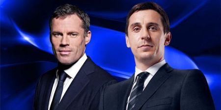 Pic: Gary Neville stings Jamie Carragher with zing-tastic Twitter comeback