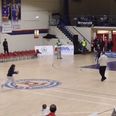 Video: A 14-year-old girl from Cork making an amazing half court shot