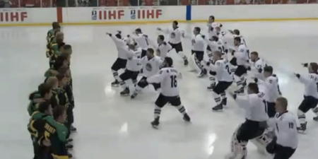 Video: The New Zealand ice hockey team’s version of the Haka is just as cool as it sounds