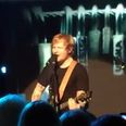 Exclusive: Ed Sheeran and the Whelan’s crowd sing Thinking Out Loud