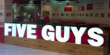 Calling all burger fans! The Five Guys Restaurant chain is coming to Ireland