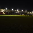 Pic: Darkness in Omagh as floodlights fail during Tyrone vs. Monaghan