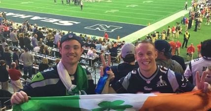 Pic: The Irish lads who blagged their way into the Super Bowl have made it to the Washington Post