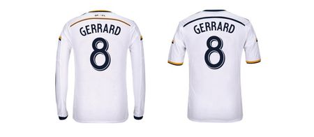 Pic: You won’t believe how much Steven Gerrard’s L.A. Galaxy jersey costs