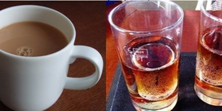 Pic: Tea meets the jägerbomb in what could be the most Irish photo of all-time