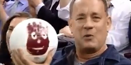 Video: Tom Hanks was reunited with Wilson from Castaway this week and it was lovely
