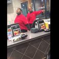 Video: McDonald’s employee destroys everything in sight and gets fired in an epic blaze of insults