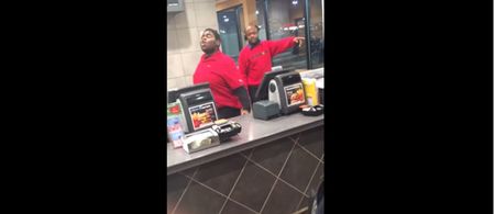 Video: McDonald’s employee destroys everything in sight and gets fired in an epic blaze of insults