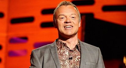 This week’s line-up for the Graham Norton show is here