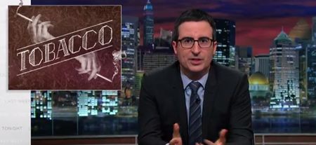 Video: John Oliver delivers masterclass attack on the tobacco industry