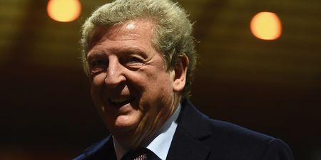 Pic: Roy Hodgson pulled one hell of a face during the FA Cup draw tonight