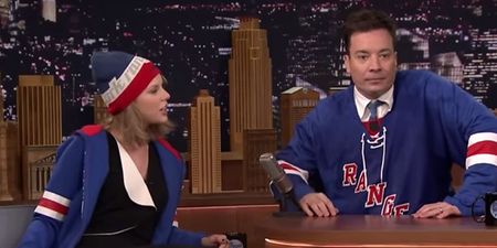 Video: Jimmy Fallon dancing with Taylor Swift on fan-cam is very funny